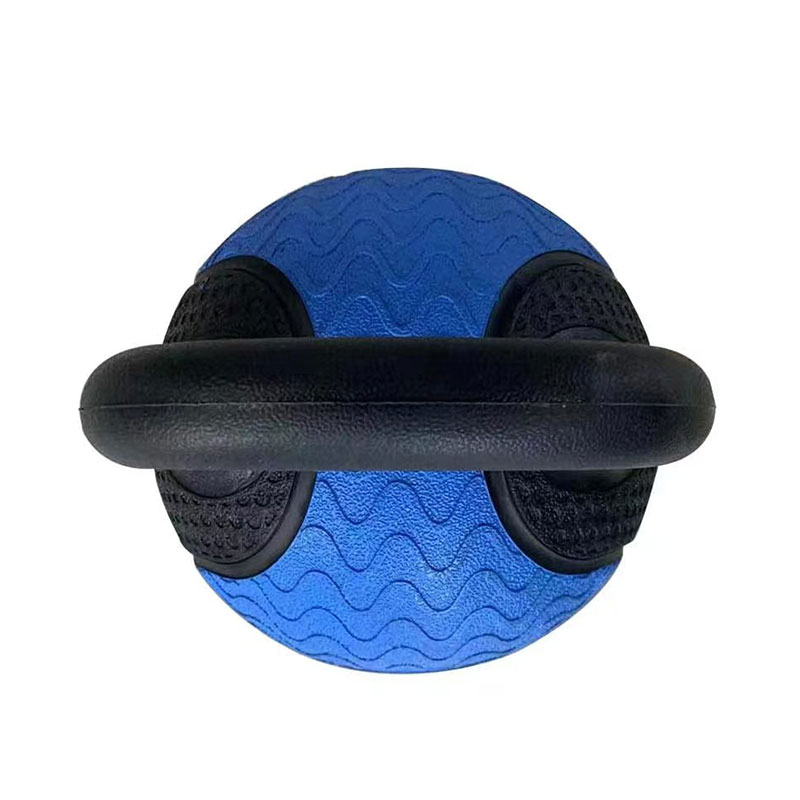 Pevný gumový kettlebell pro fitness
